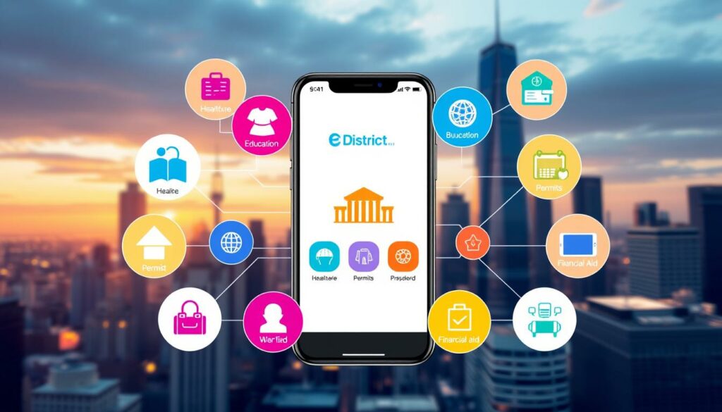 benefits of e district app