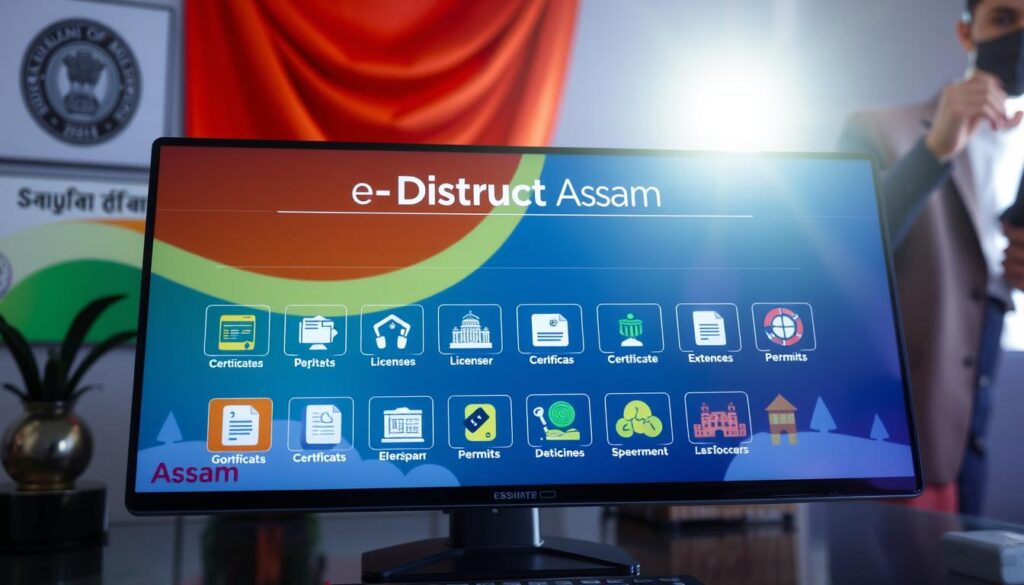 e-district Assam portal