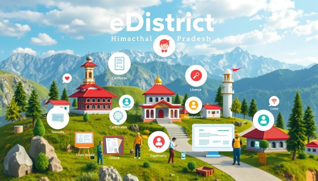 eDistrict services Himachal Pradesh