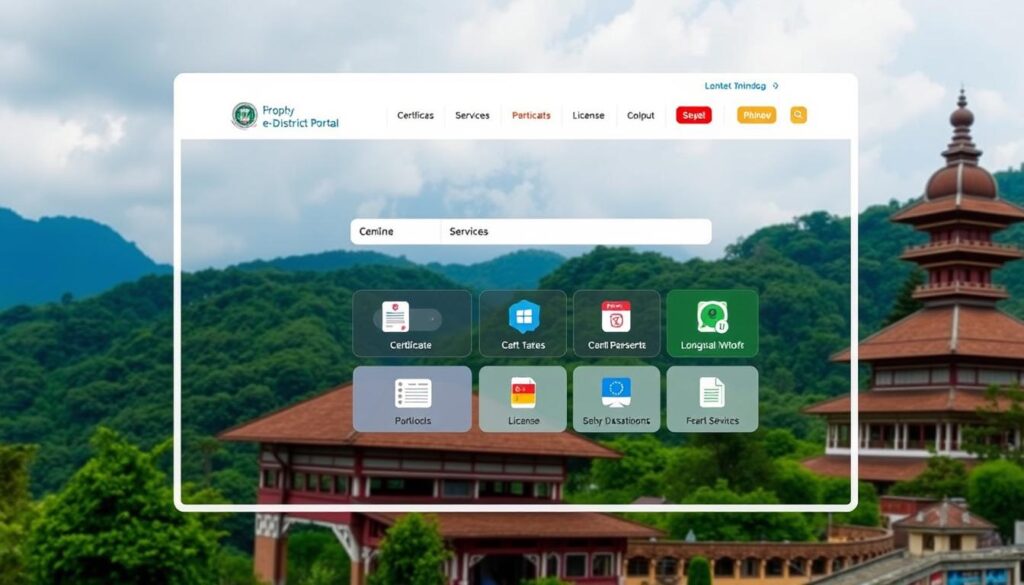 Meghalaya e-District Portal