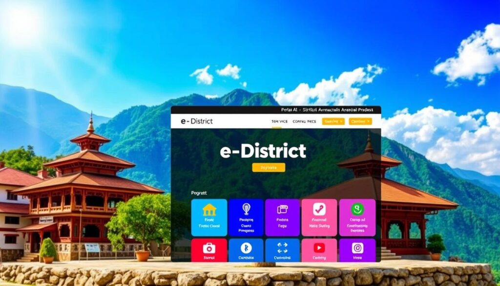 e-district Arunachal Pradesh portal