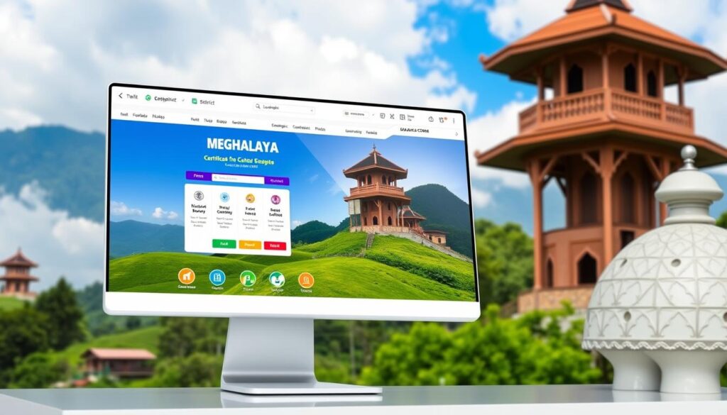 e-district Meghalaya application