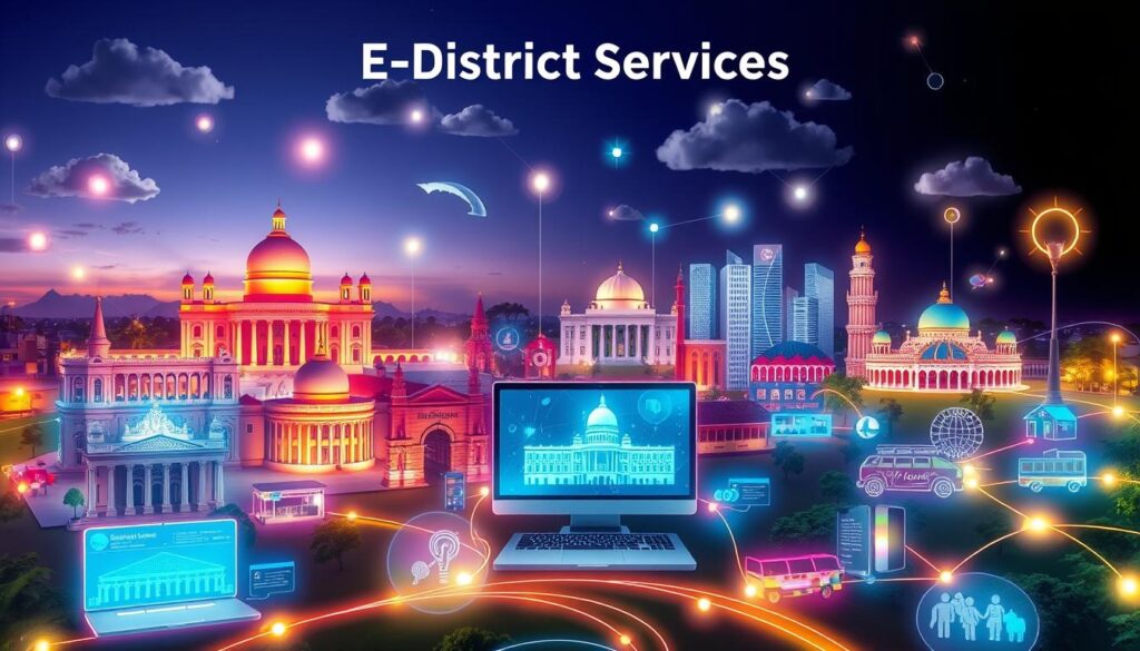 e-district services Puducherry